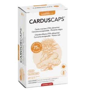 CARDUSCAPS® N60 maisto papildas cholesterolio mažinimui, kepenims, detoksui