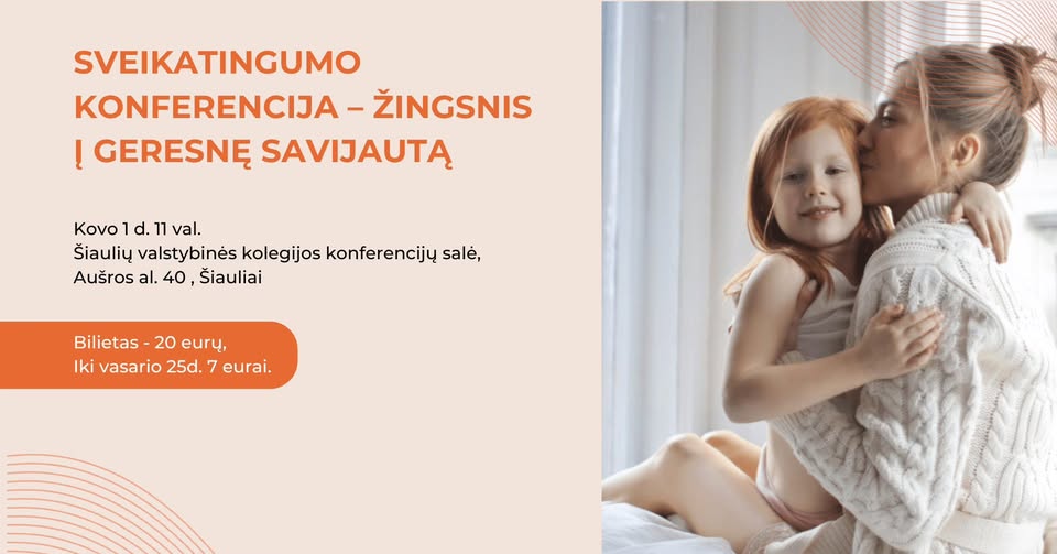 Sveikatingumo konferencija – žingsnis į geresnę savijautą!