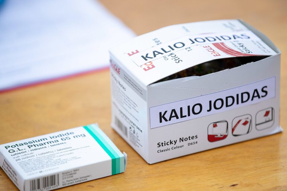 Kur atsiimti kalio jodido tabletes: ministerija skelbia sąrašą