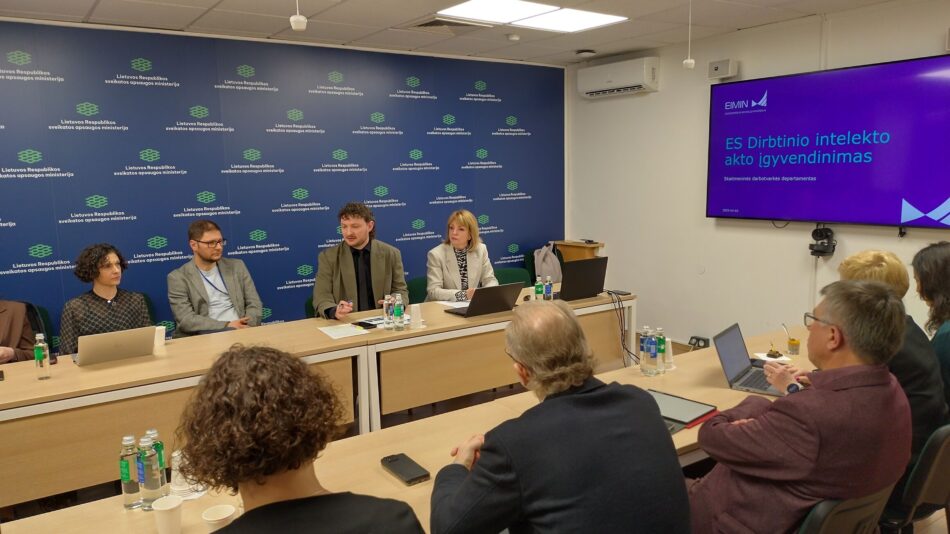 D. Naumovas: dirbtinis intelektas medicinoje turi tapti kasdienybe
