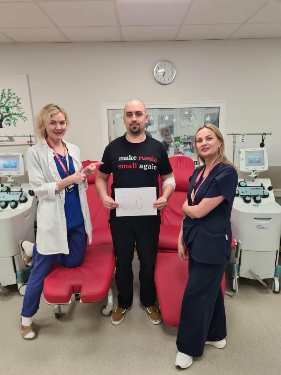 Virš 200 kartų kraujo dovanojęs donoras: „Aš bijau adatų“