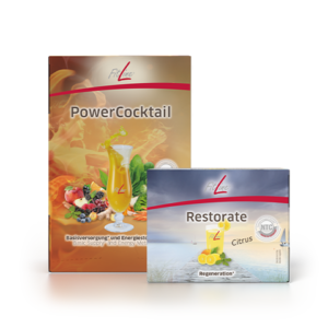 Optimalus rinkinys (PowerCocktail + Restorate)