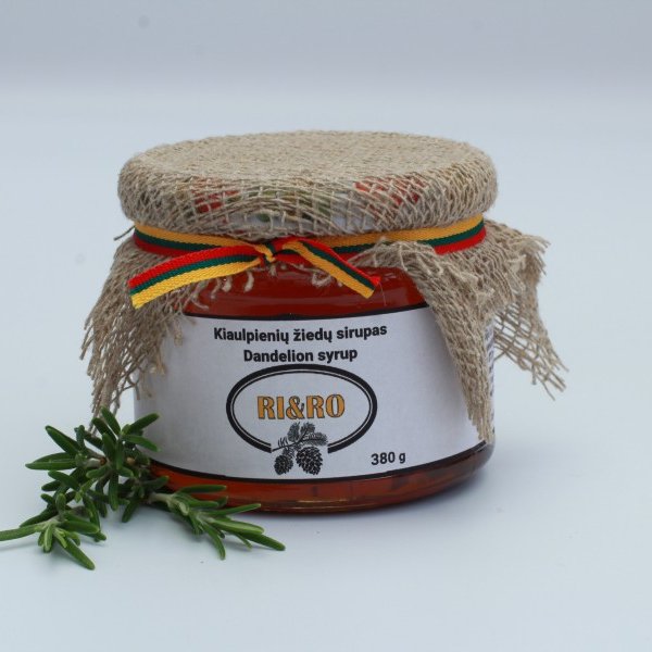 Kiaulpienių žiedų sirupas – 380g