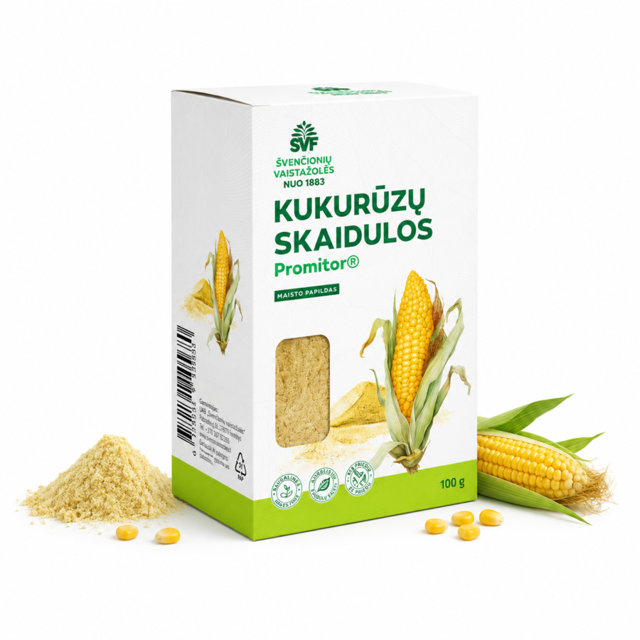 Kukurūzų skaidulos Promitor®, Švenčionių vaistažolės, 100 g