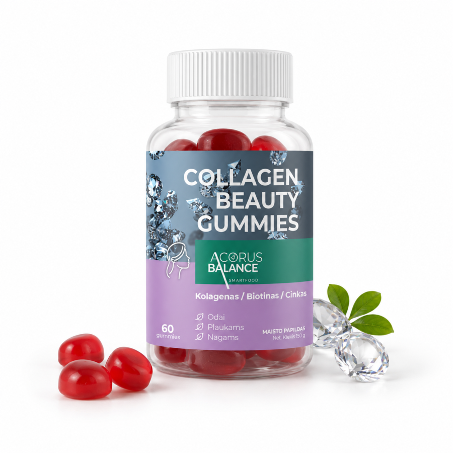 Collagen beauty gummies Odai / plaukams / nagams, 60 vnt.