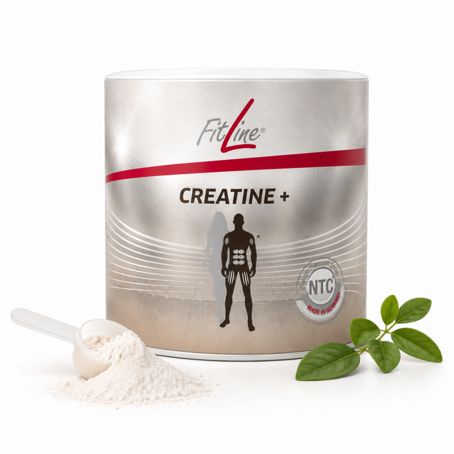 FitLine Creatine+ – sportuojantiems, fiziniam pajėgumui, jėgai ir intensyvioms treniruotėms