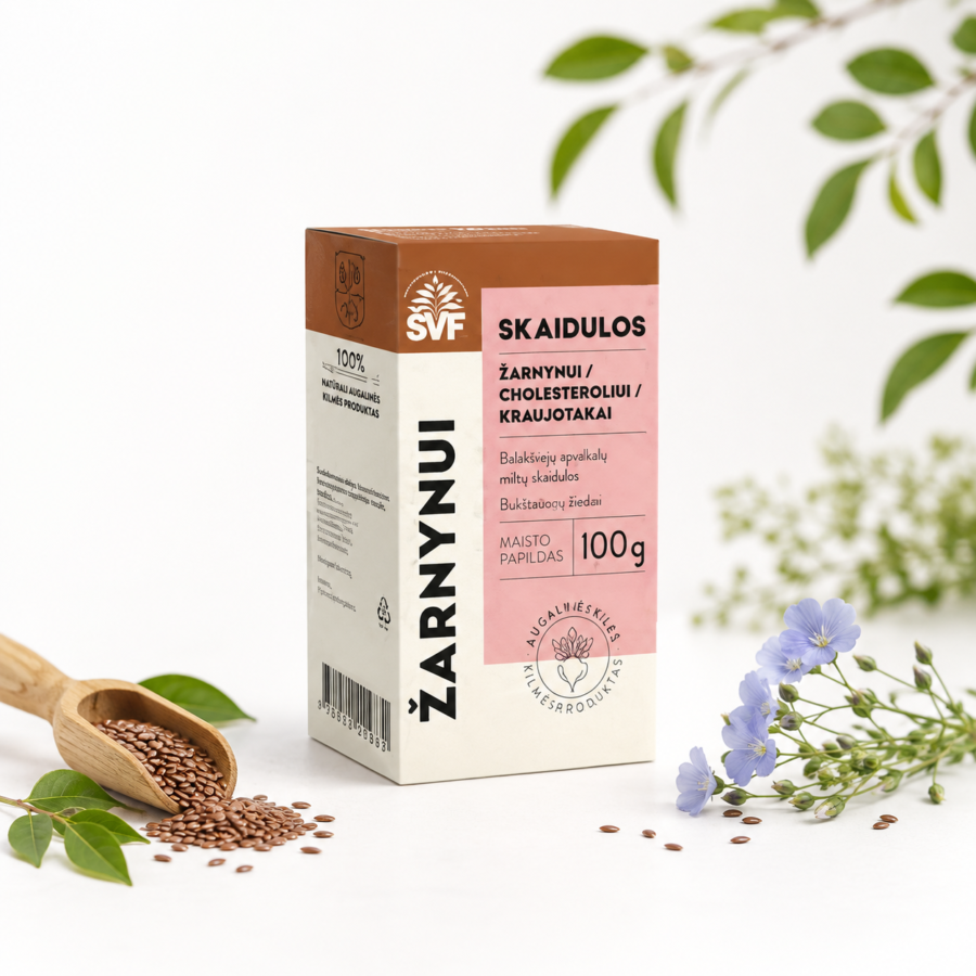 Skaidulos žarnynui su burokėliais, Švenčionių vaistažolės, 100 g