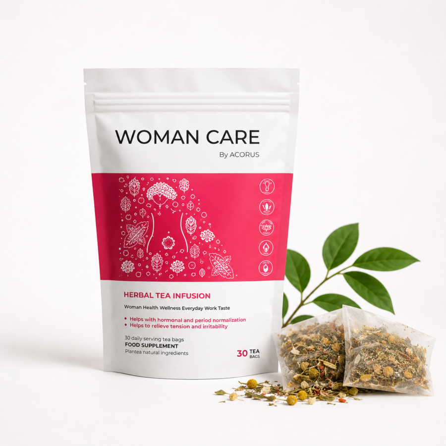 Woman care, arbata, Acorus, 30 pakelių