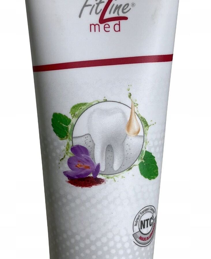 FitLine med Dental - dantų gelis/pasta, intensyvi priežiūra, nenuplaunamas