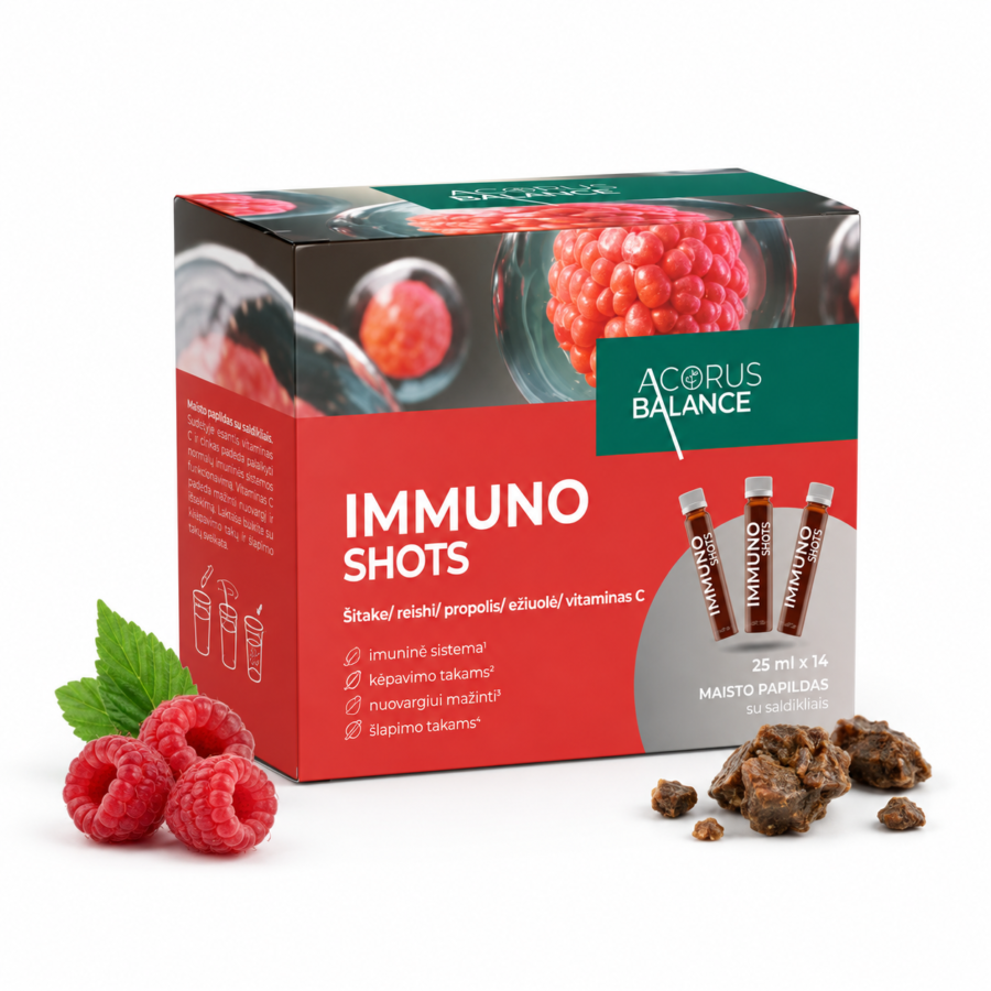 Immuno shots, Imuninei sistemai, Acorus Balance, 14 vnt.