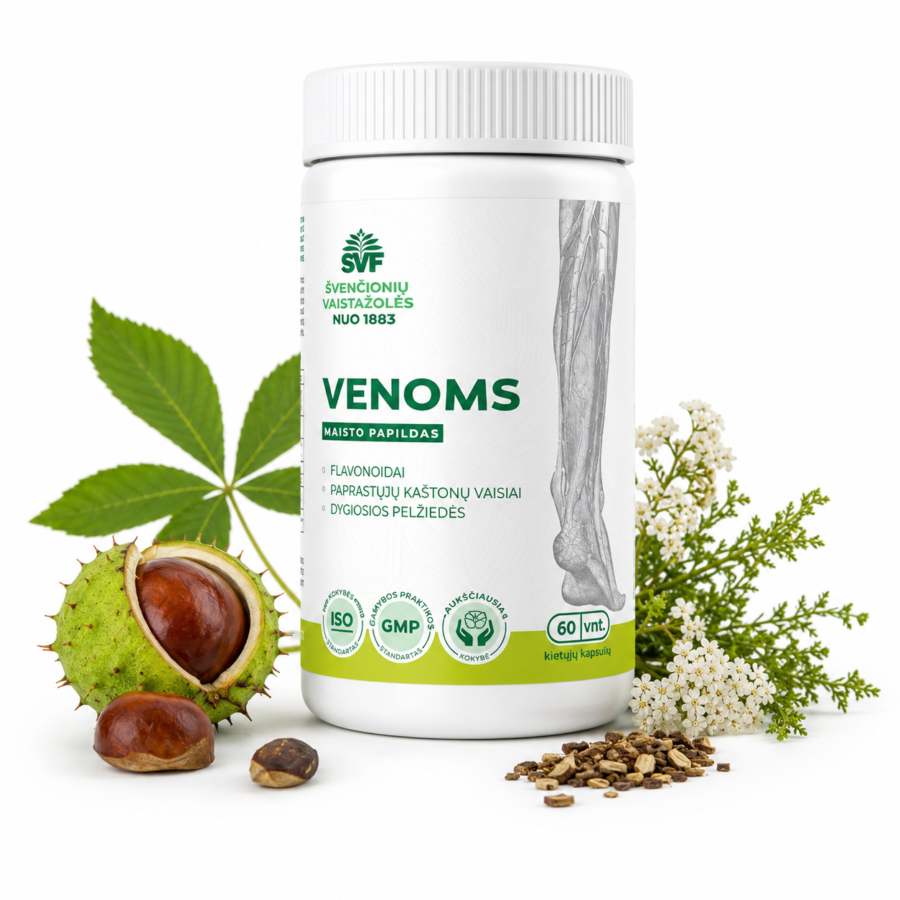 Venoms, Švenčionių vaistažolės, 60 kaps.