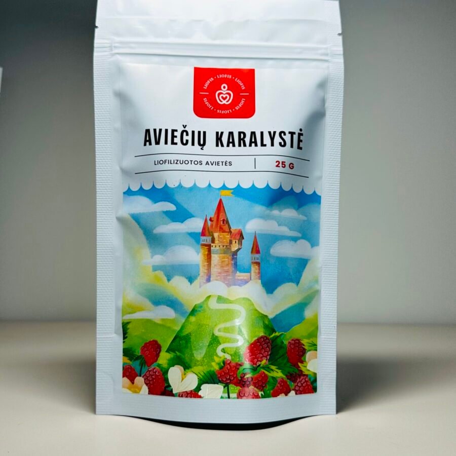 Liofilizuotos avietės