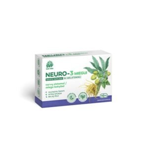 Neuro-3 kapsulės miegui su melatoninu, Švenčionių vaistažolės, 10 vnt.