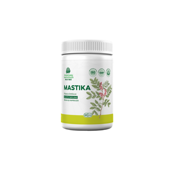 Mastika, maisto papildas, Švenčionių vaistažolės, 60vnt.