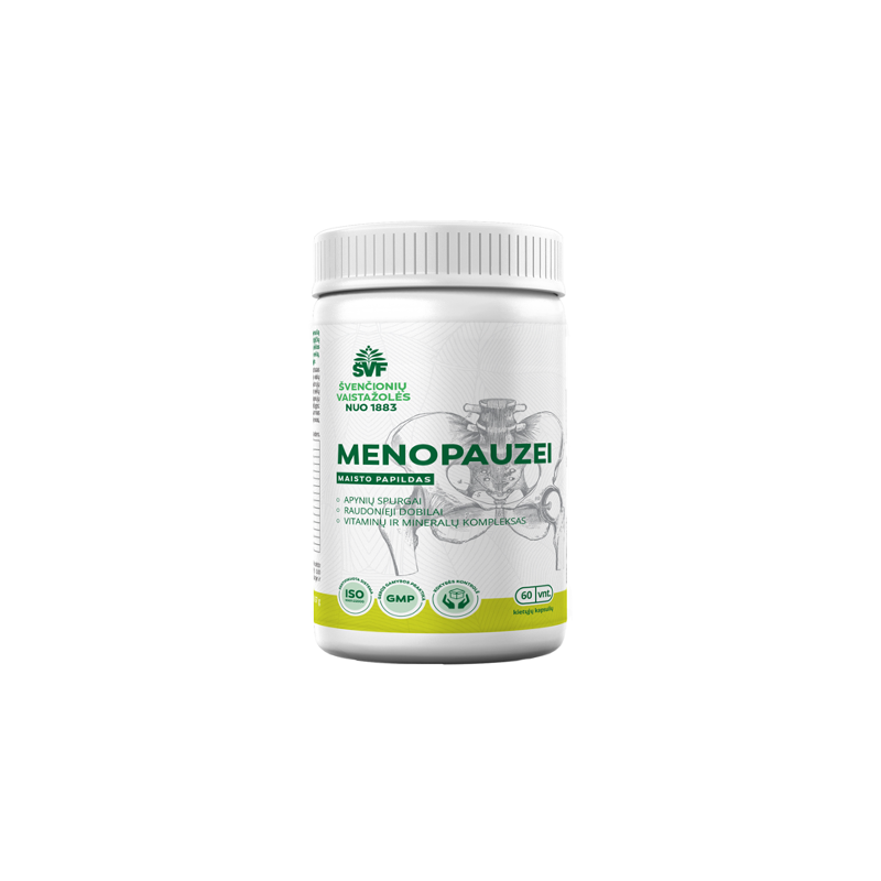 Menopauzei, Švenčionių vaistažolės, 60 kaps.