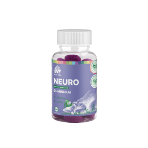 Neuro, guminukai vaikams, nervų sistemai, Švenčionių vaistažolės, 60 vnt.