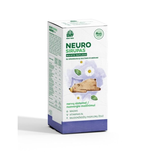 Neuro geriamasis tirpalas, nervų sistemai, Švenčionių vaistažolės, 120 ml