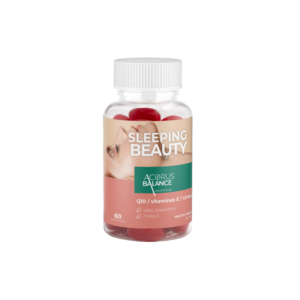 Sleeping beauty, guminukai odai ir miegui, Acorus Balance, 60 vnt.