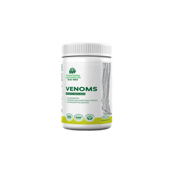 Venoms, Švenčionių vaistažolės, 60 kaps.