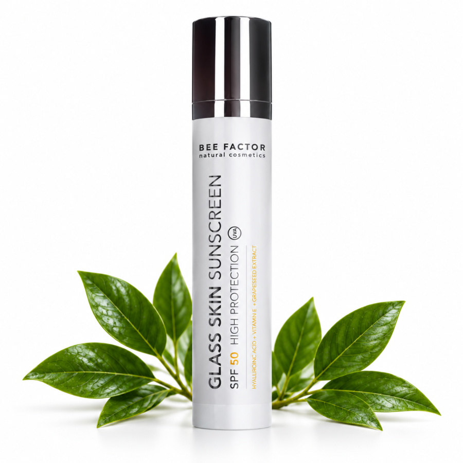 Bee Factor Glass Skin SPF50 veido kremas, 50 ml