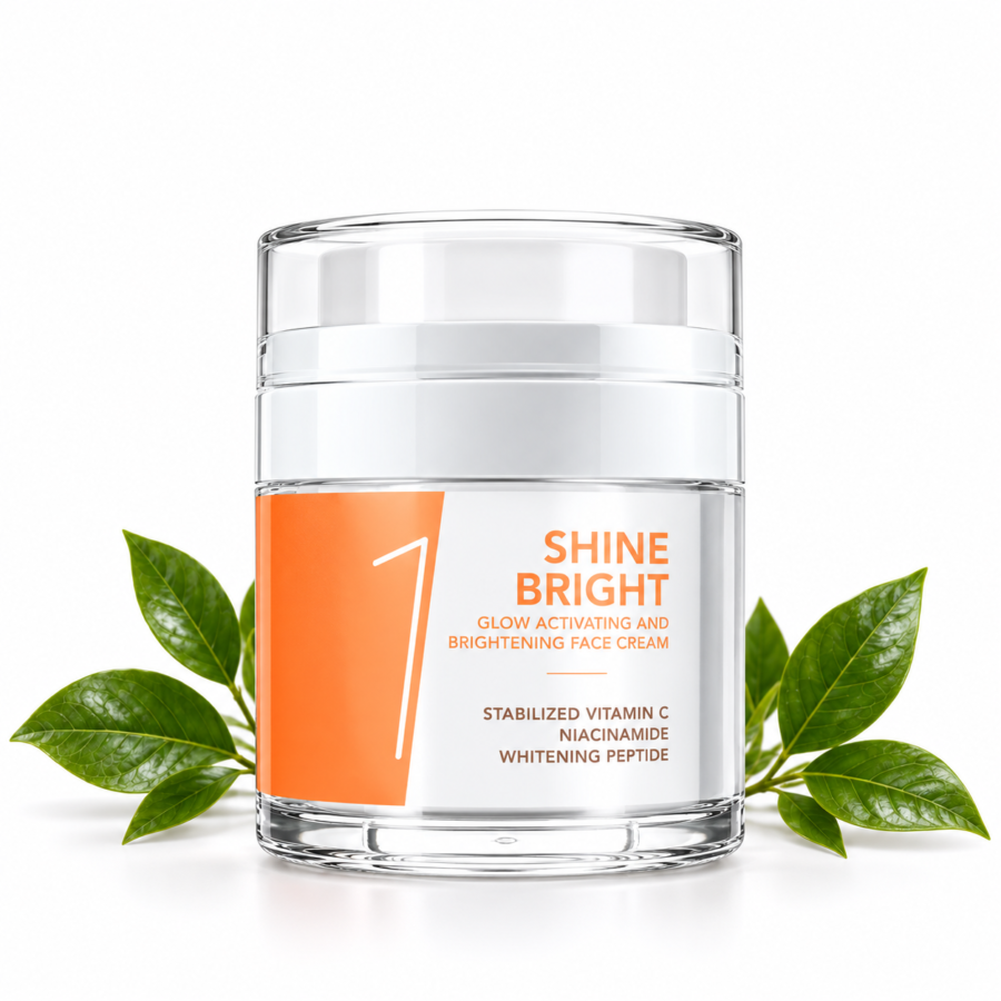 Bee Factor Shine Bright skaistinamasis veido kremas, 50 ml