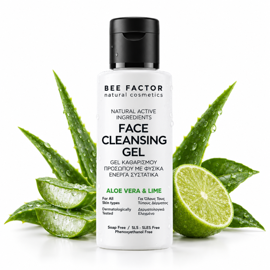 Bee Factor valomasis veido gelis su augaliniais ekstraktais, 50 ml