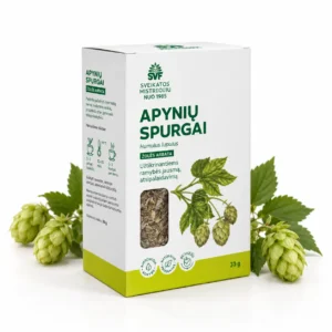 Apynių spurgai, žolelių arbata, Švenčionių vaistažolės