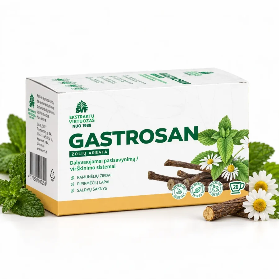 Gastrosan žolelių arbata, Švenčionių vaistažolės