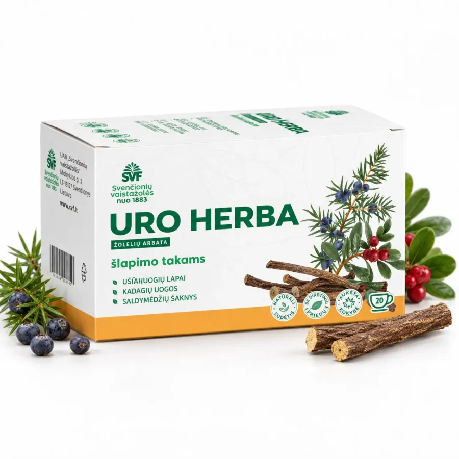 Uro Herba žolelių arbata, Švenčionių vaistažolės
