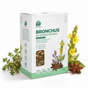 Bronchus su anyžių vaisiais, Švenčionių vaistažolės