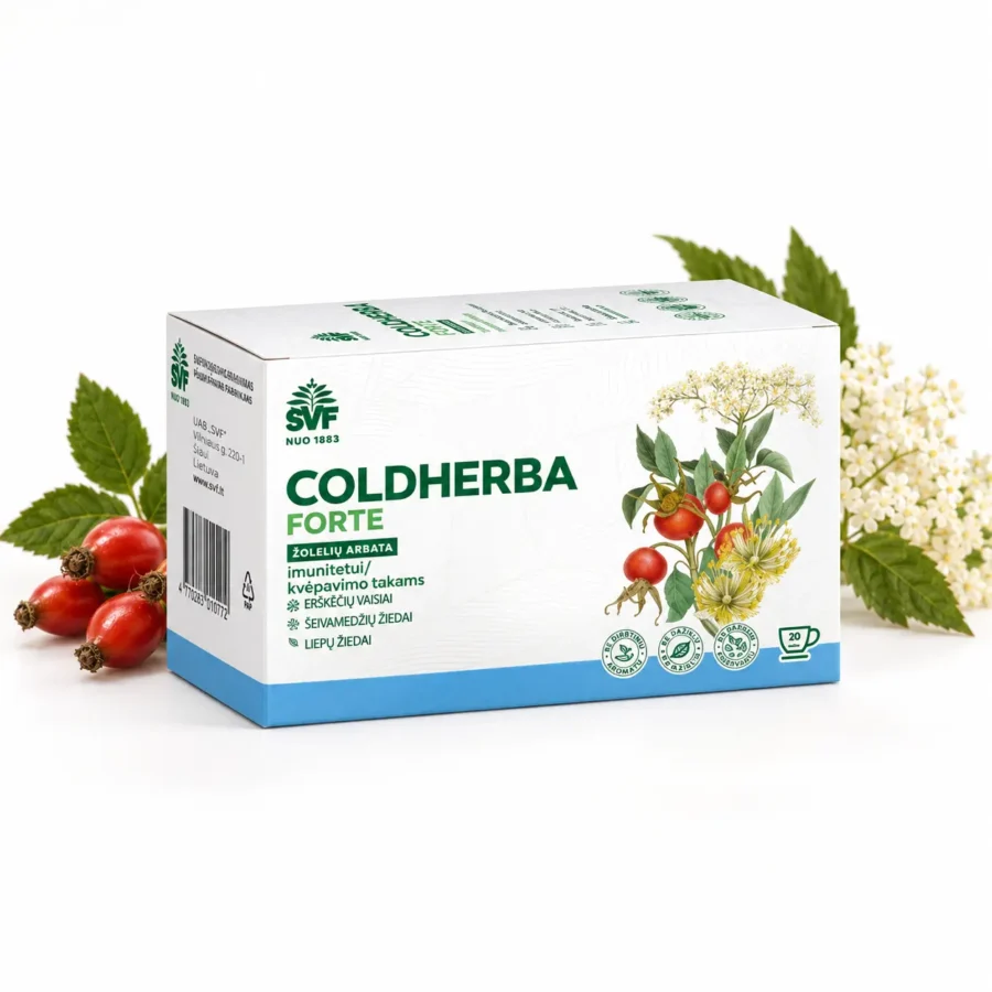 Coldherba Forte, Švenčionių vaistažolių arbata, 20 pakelių