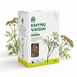 Kmynų vaisių arbata virškinimo sistemai, 100 g