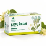 Liepų žiedų žolelių arbata imunitetui ir kvėpavimo takams, 24 pakeliai
