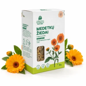Medetkų žiedų žolelių arbata kvėpavimo takams ir odai, 30 g