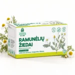 Ramunėlių žiedų žolelių arbata virškinimo sistemai ir kvėpavimo takams, 24 pakeliai