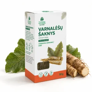 Varnalėšų šaknų žolelių arbata, 50 g